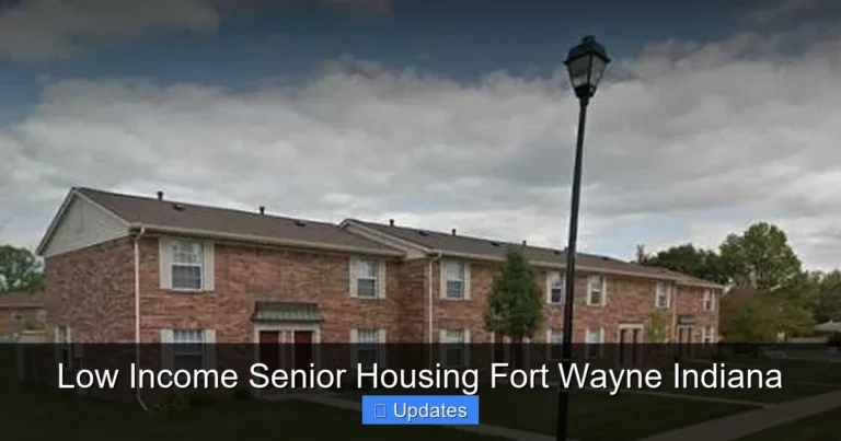 Low Income Senior Housing Fort Wayne Indiana