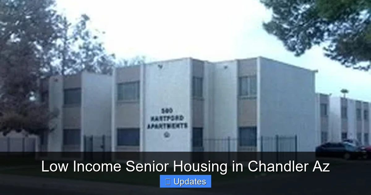 Low Income Senior Housing in Chandler Az
