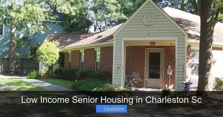 Low Income Senior Housing in Charleston Sc