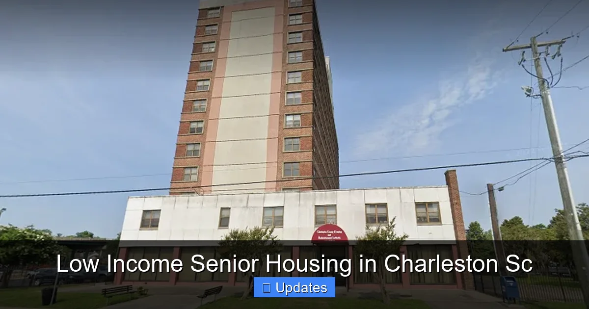 Low Income Senior Housing in Charleston Sc