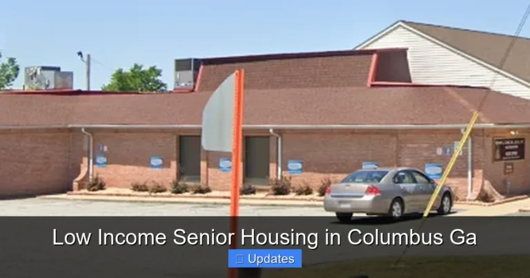 Low Income Senior Housing in Columbus Ga
