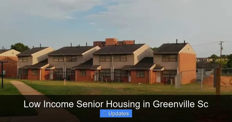 Low Income Senior Housing in Greenville Sc