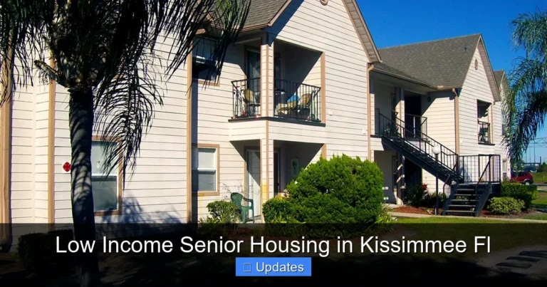 Low Income Senior Housing in Kissimmee Fl
