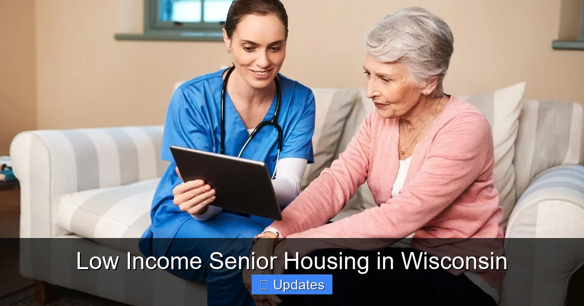 Low Income Senior Housing in Wisconsin
