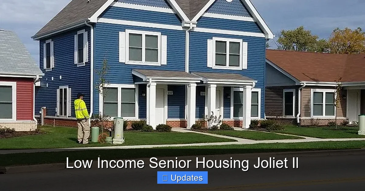 Low Income Senior Housing Joliet Il