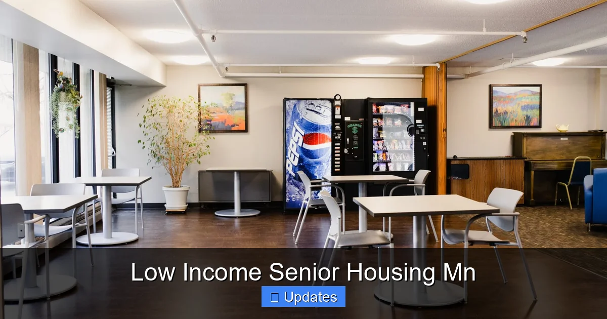 Low Income Senior Housing Mn