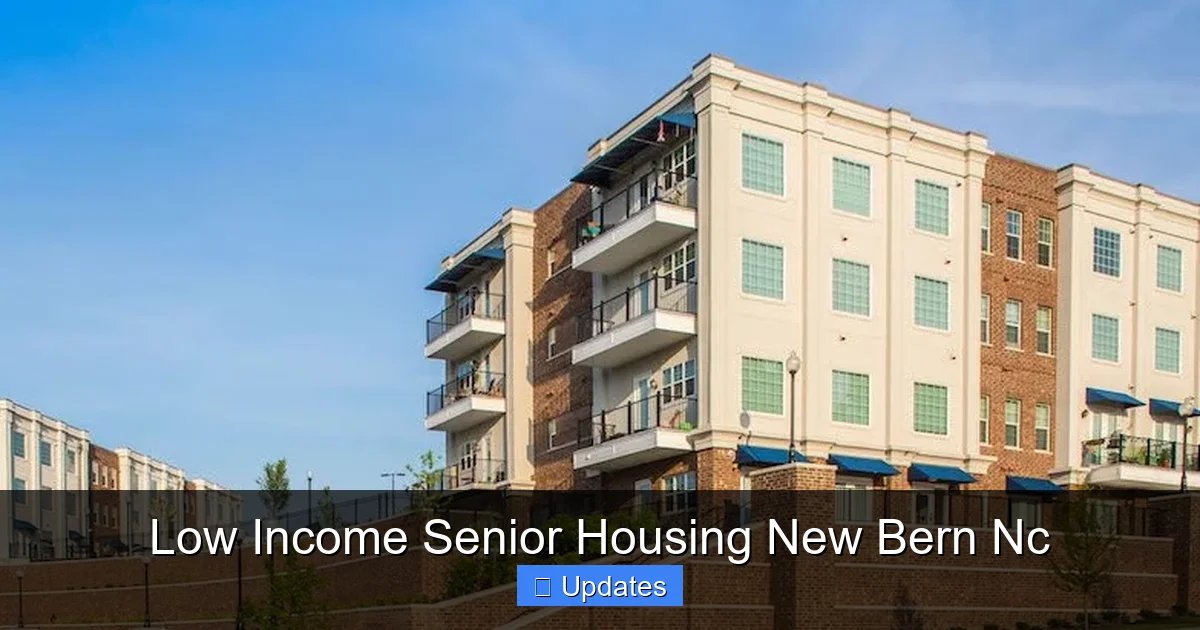 Low Income Senior Housing New Bern Nc