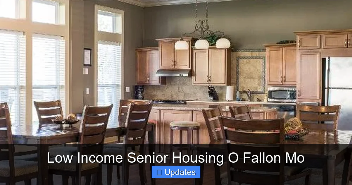 Low Income Senior Housing O Fallon Mo
