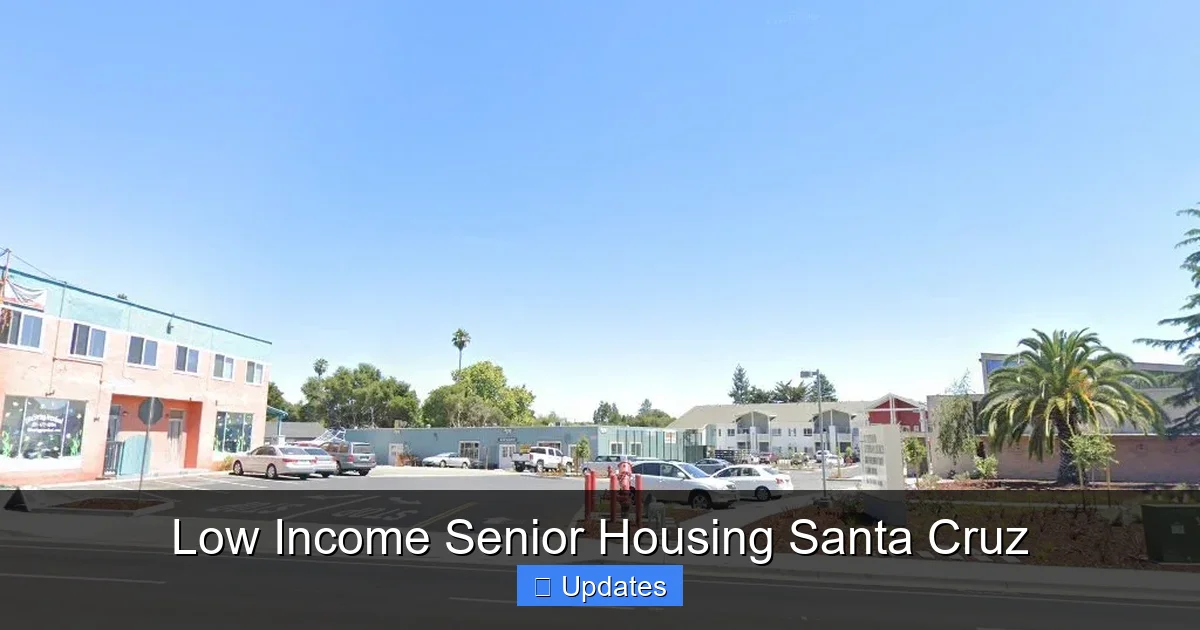 Low Income Senior Housing Santa Cruz