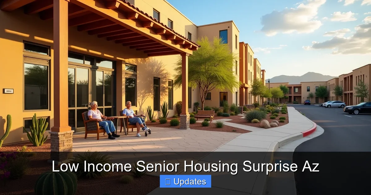 Low Income Senior Housing Surprise Az