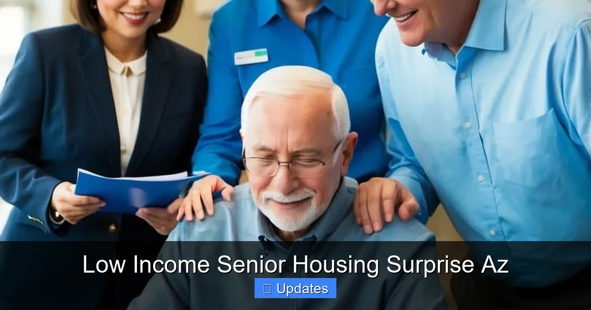Low Income Senior Housing Surprise Az