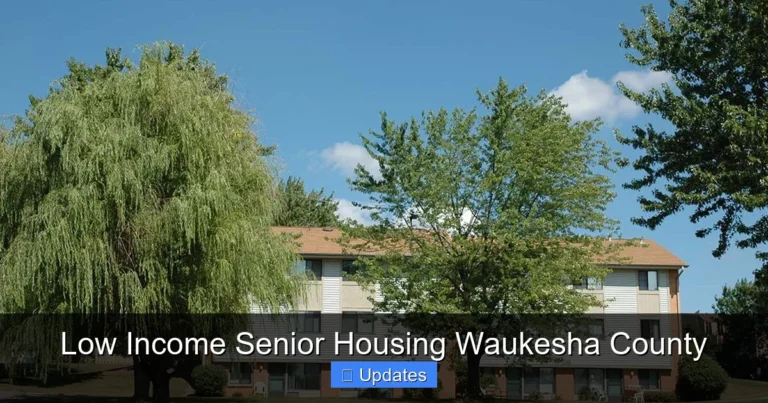 Low Income Senior Housing Waukesha County