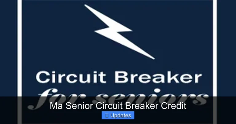 Ma Senior Circuit Breaker Credit