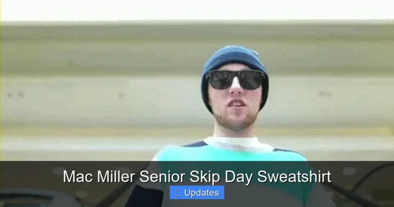Mac Miller Senior Skip Day Sweatshirt