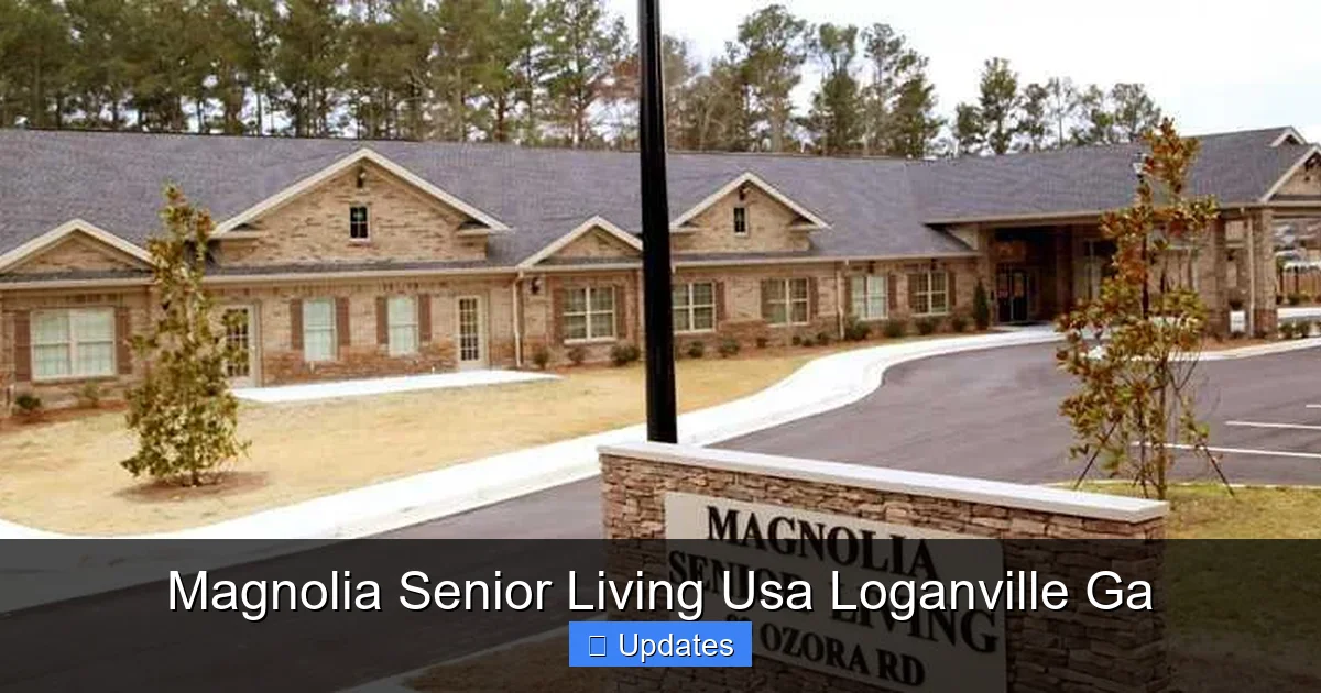 Magnolia Senior Living Usa Loganville Ga