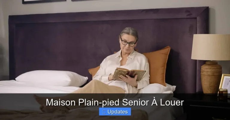 Maison Plain-pied Senior À Louer