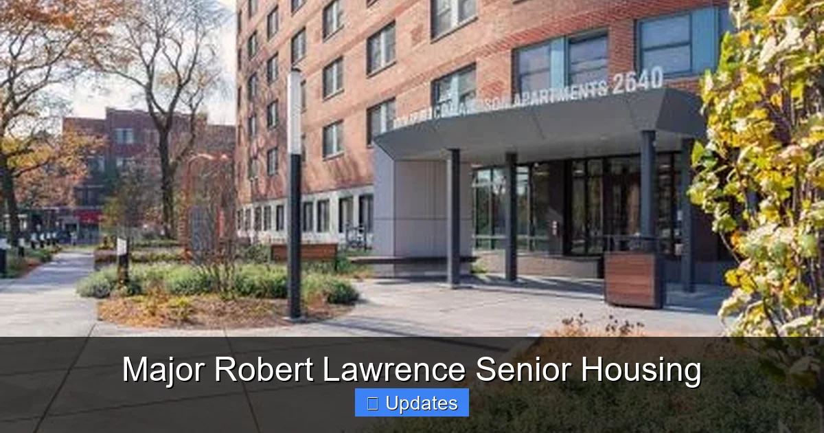 Major Robert Lawrence Senior Housing