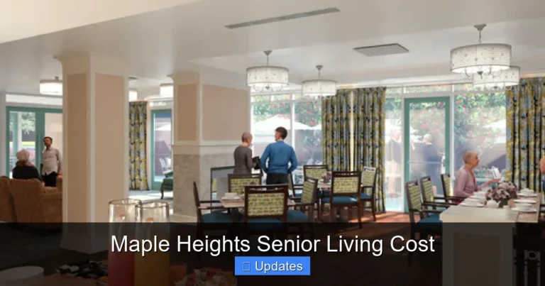Maple Heights Senior Living Cost
