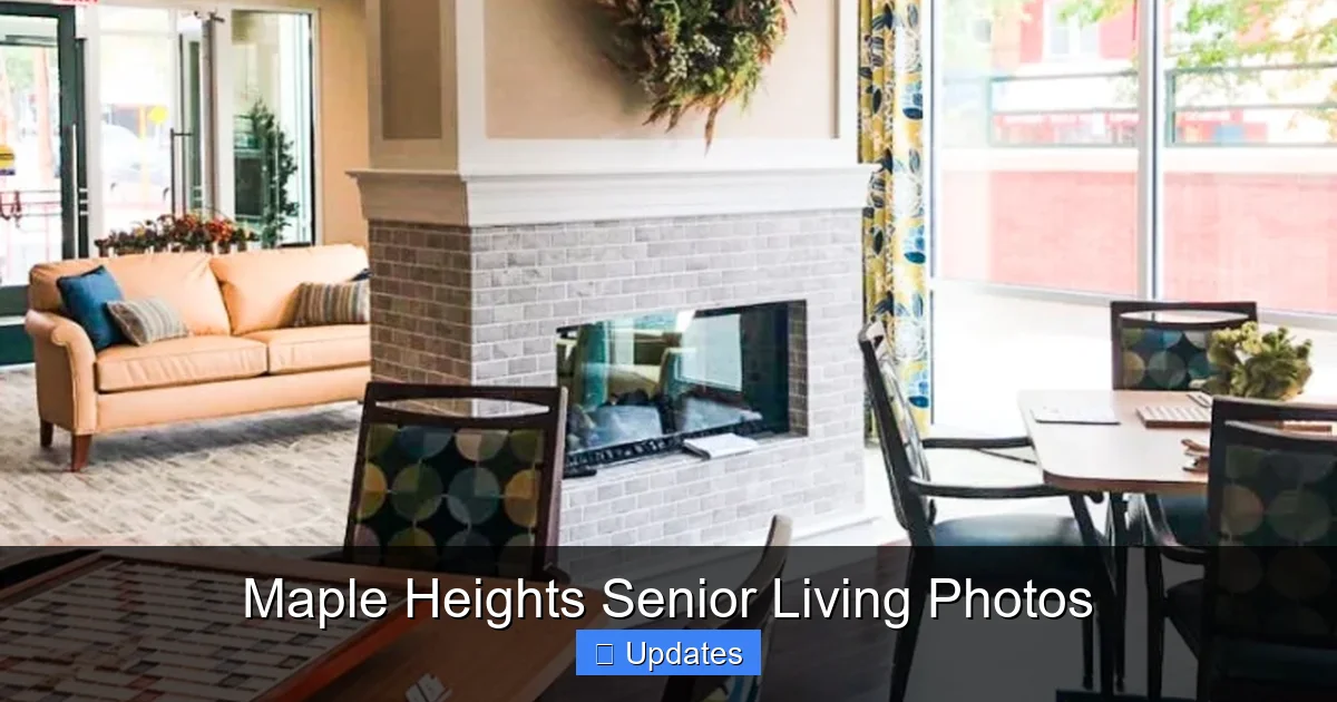 Maple Heights Senior Living Photos