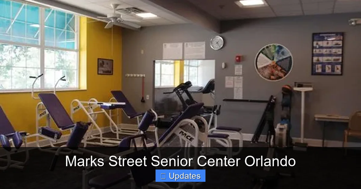 Marks Street Senior Center Orlando