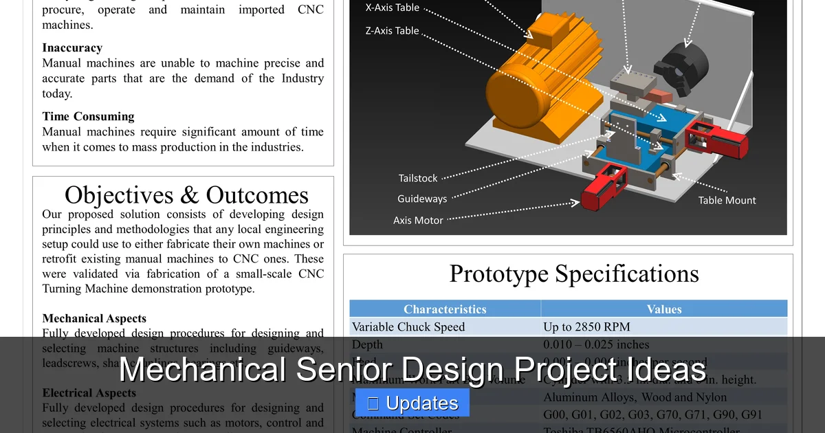 Me Design Projects Mechanical Senior Design Project Ideas - SeniorsProTalk