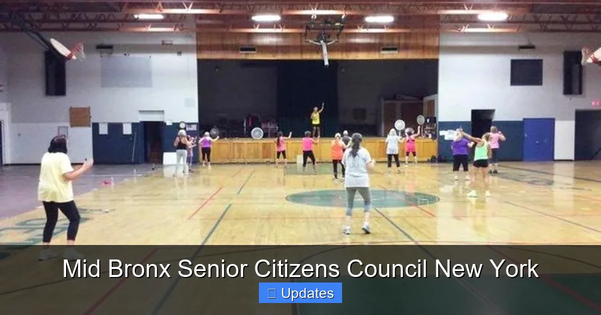 Mid Bronx Senior Citizens Council New York