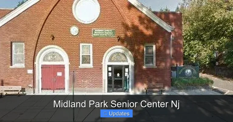 Midland Park Senior Center Nj