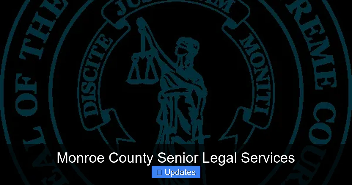 Monroe County Senior Legal Services