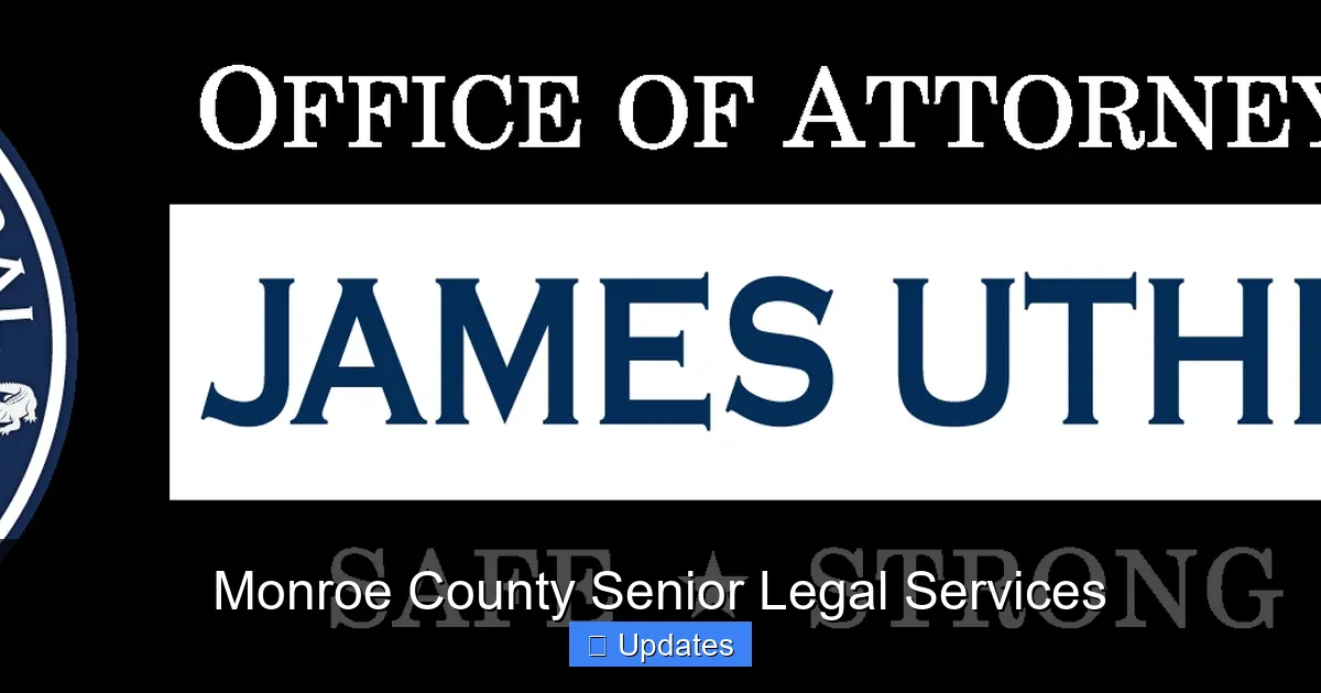 Monroe County Senior Legal Services