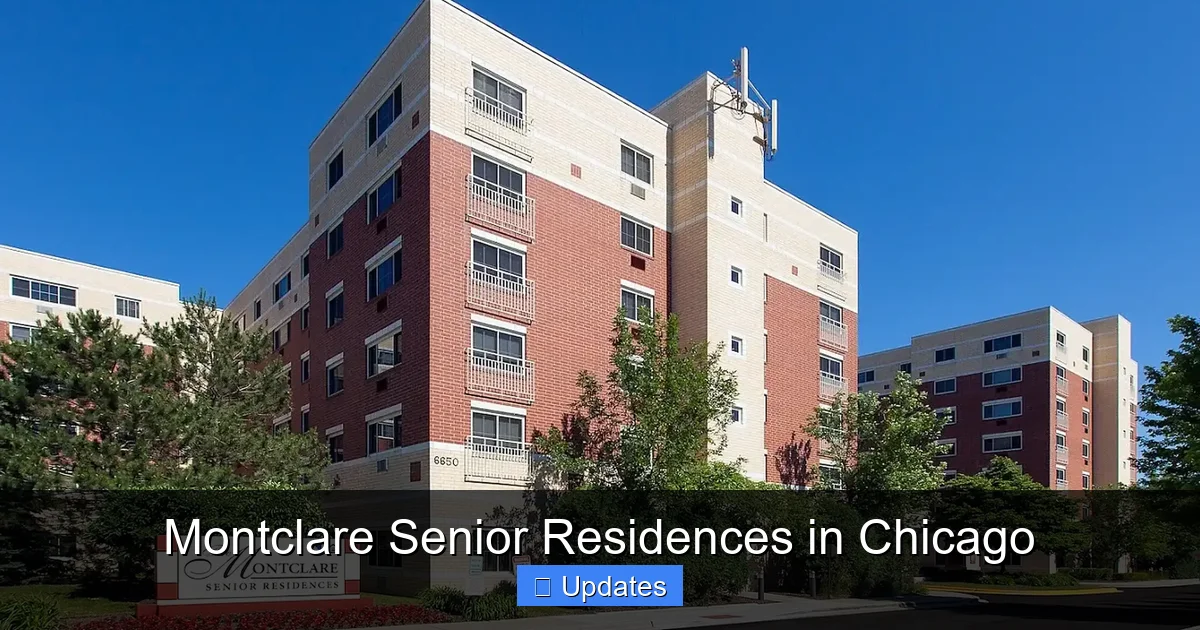 Montclare Senior Residences in Chicago