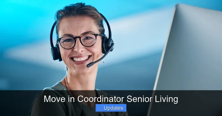 Move in Coordinator Senior Living