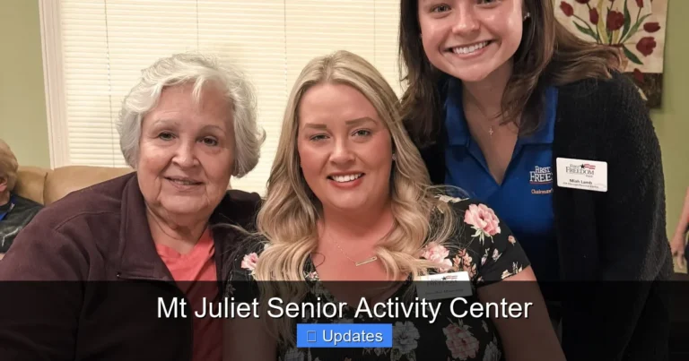 Mt Juliet Senior Activity Center