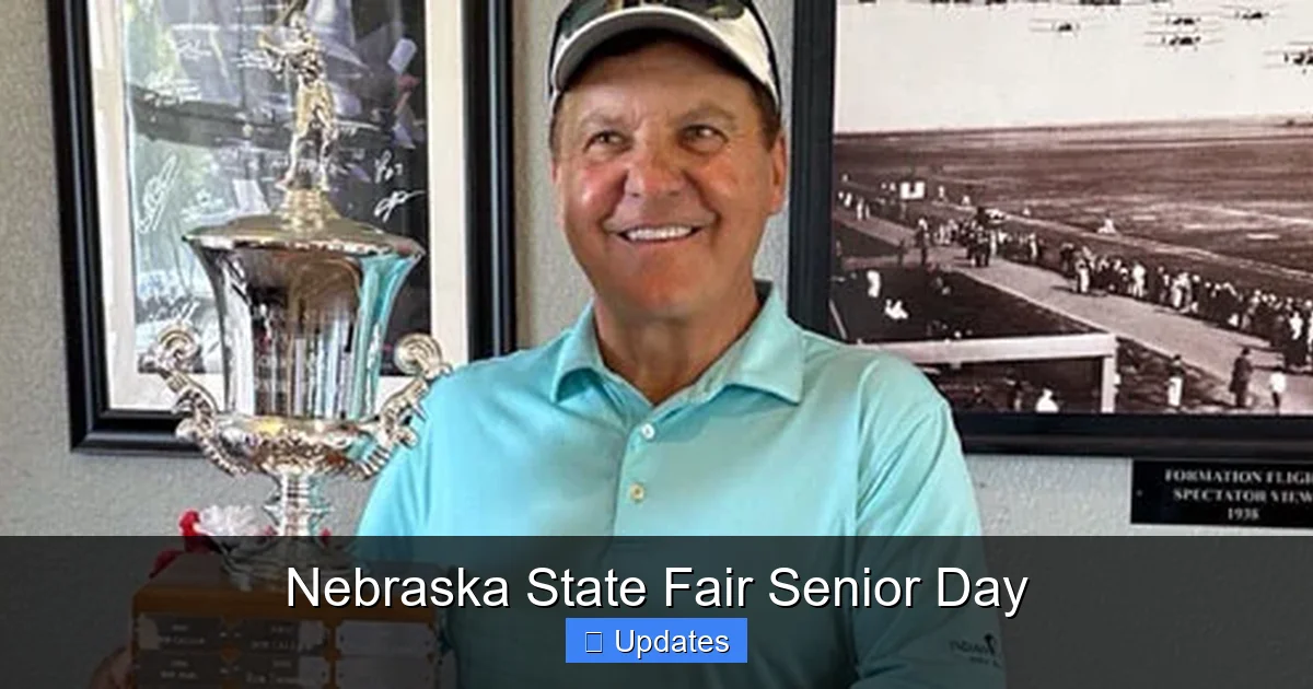 Nebraska State Fair Senior Day
