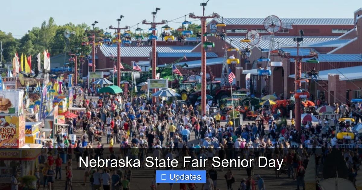 Nebraska State Fair Senior Day