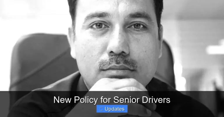 New Policy for Senior Drivers