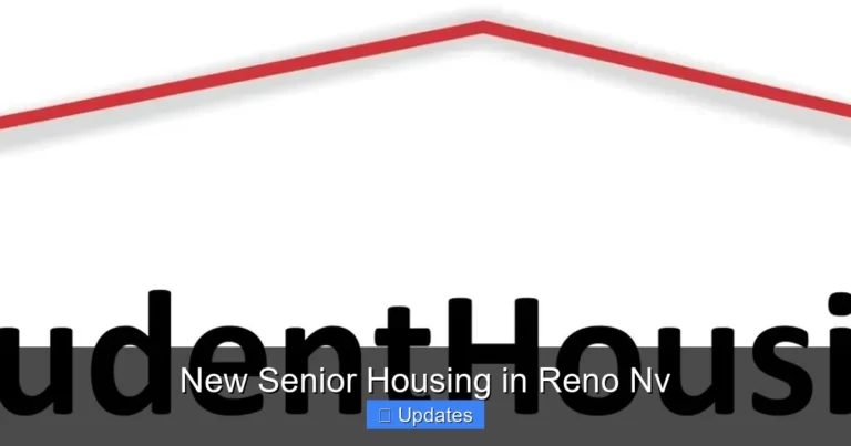 New Senior Housing in Reno Nv