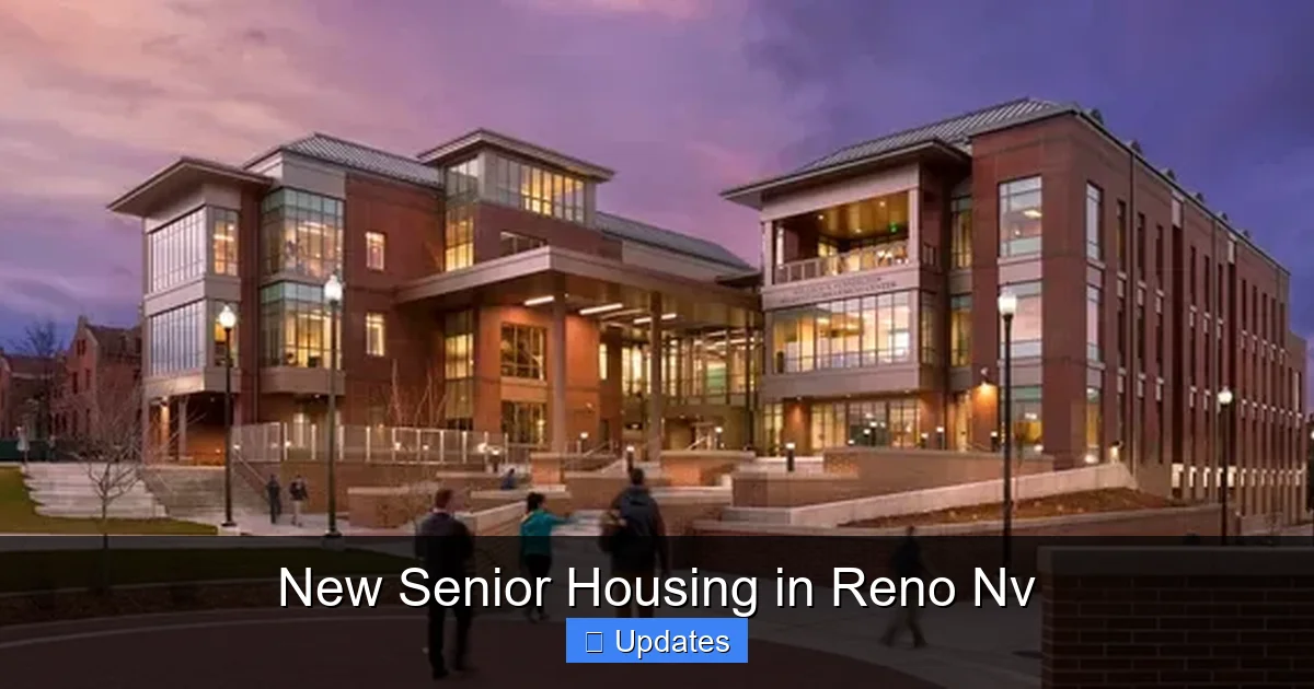 New Senior Housing in Reno Nv