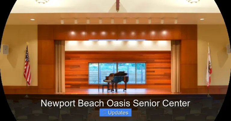 Newport Beach Oasis Senior Center