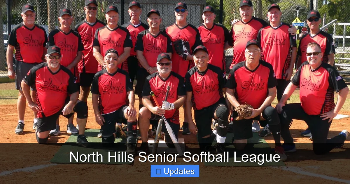 North Hills Senior Softball League