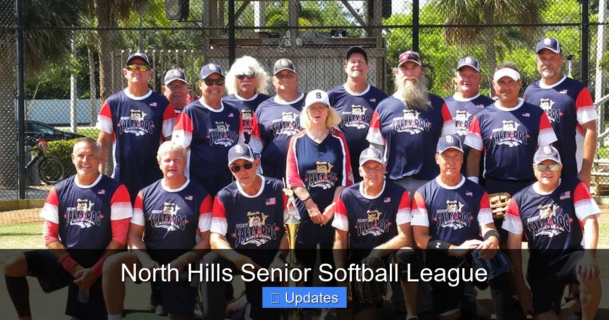 North Hills Senior Softball League