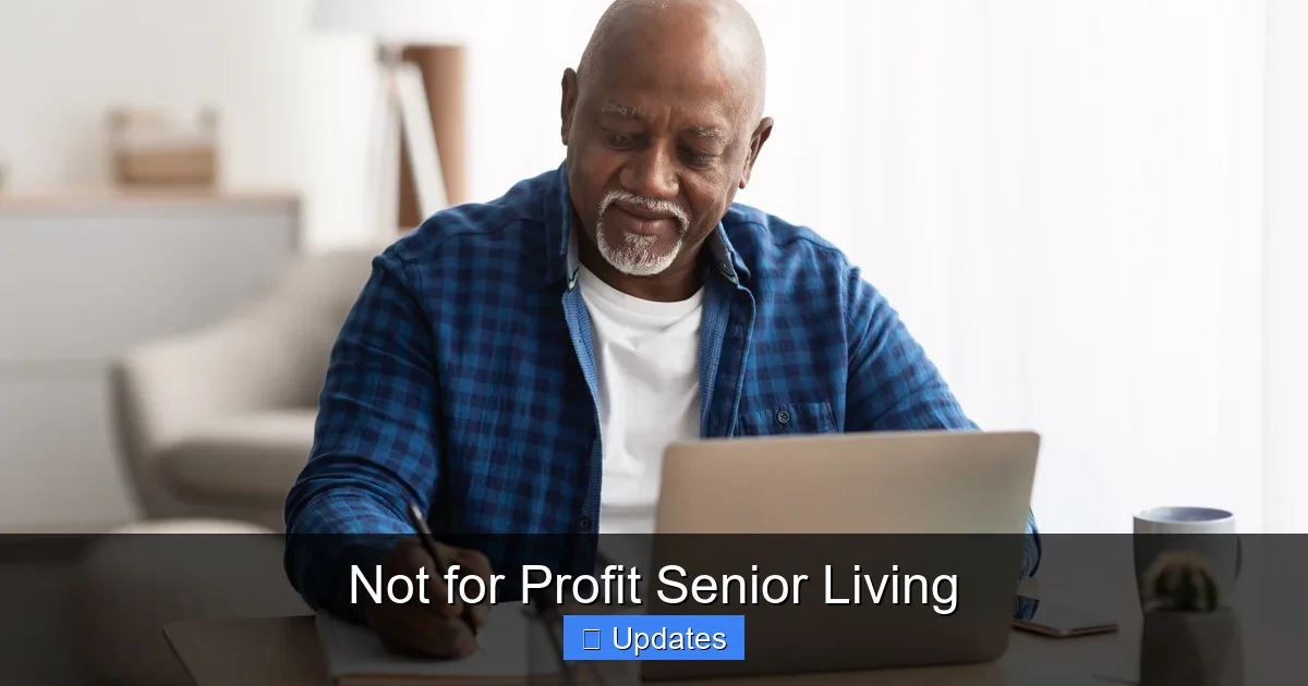 Not for Profit Senior Living
