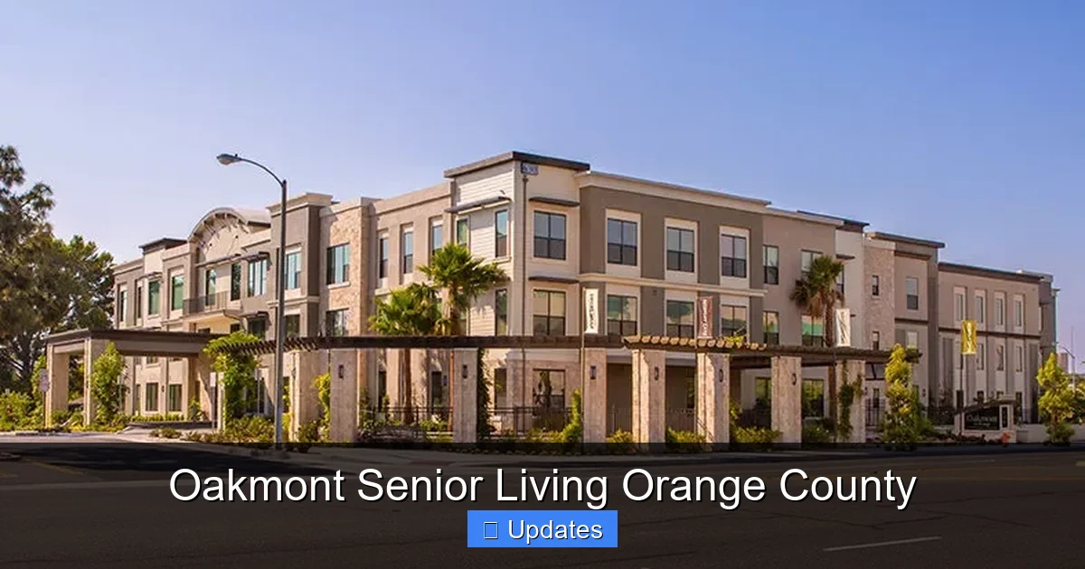 Oakmont Senior Living Orange County