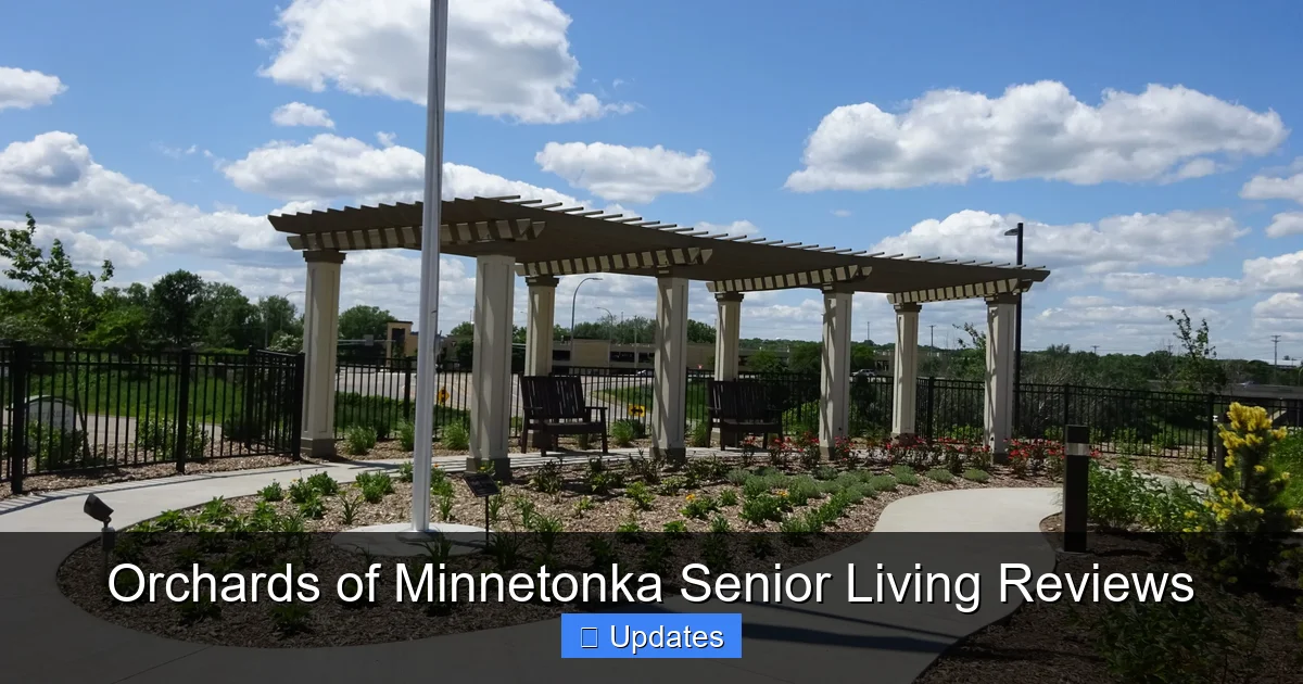 Orchards of Minnetonka Senior Living Reviews