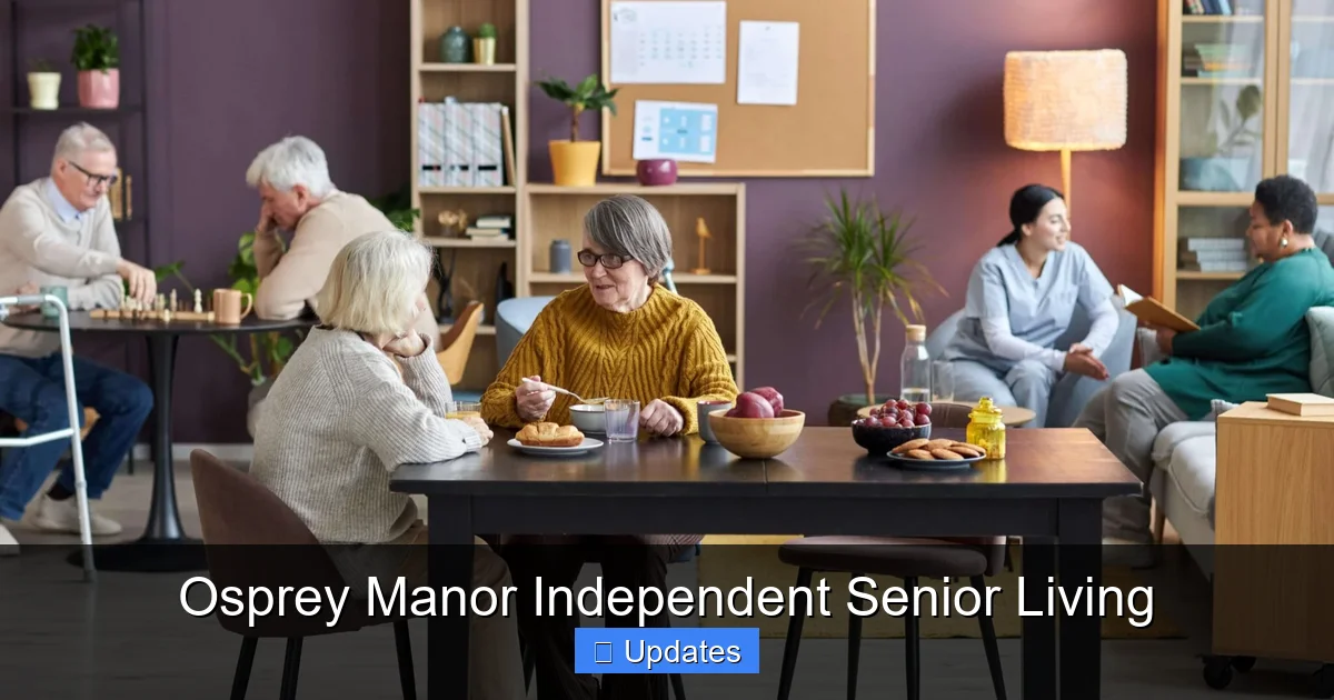 Osprey Manor Independent Senior Living