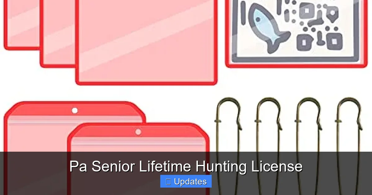 Pa Senior Lifetime Hunting License