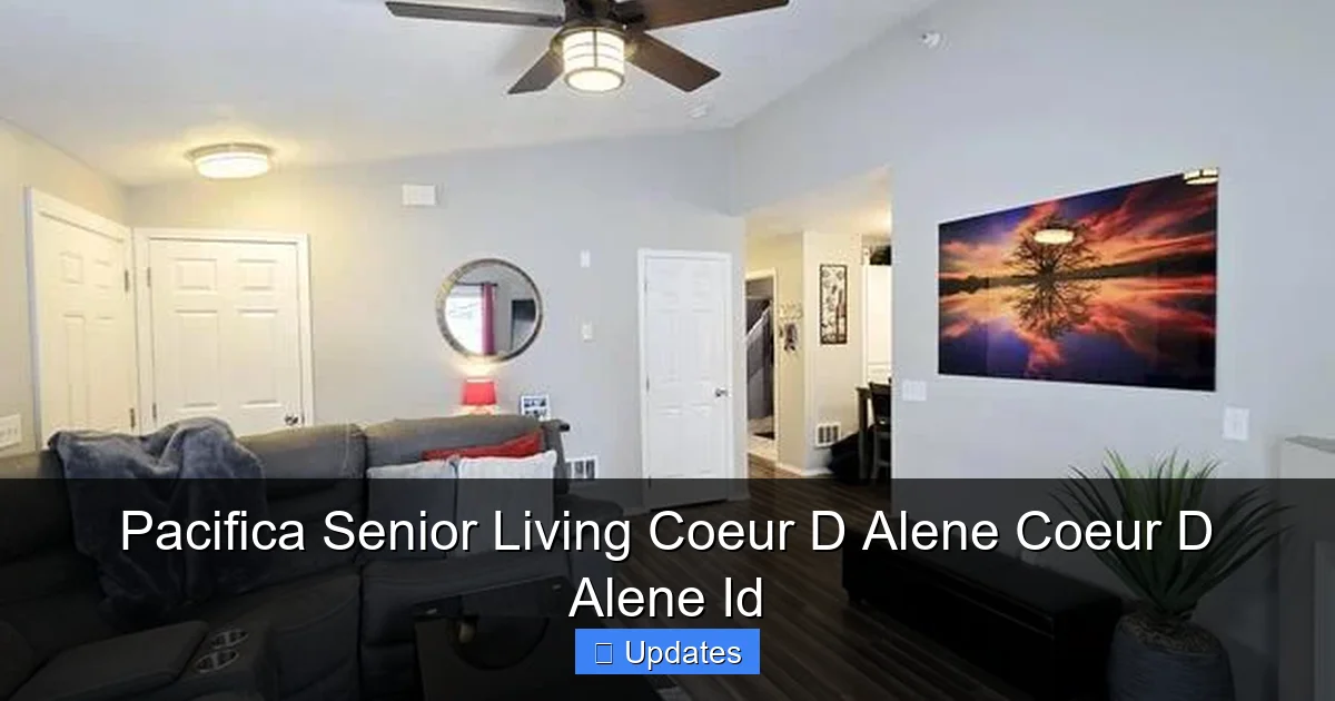 Pacifica Senior Living Coeur D Alene Coeur D Alene Id