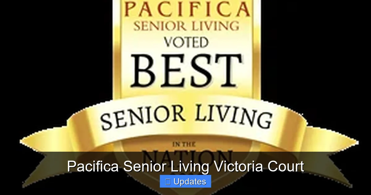 Pacifica Senior Living Victoria Court