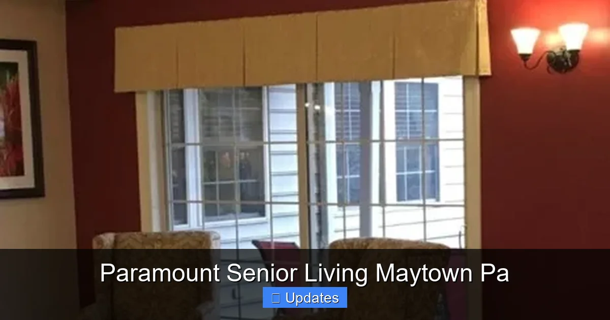 Paramount Senior Living Maytown Pa