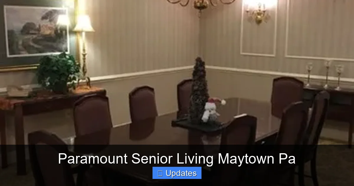 Paramount Senior Living Maytown Pa
