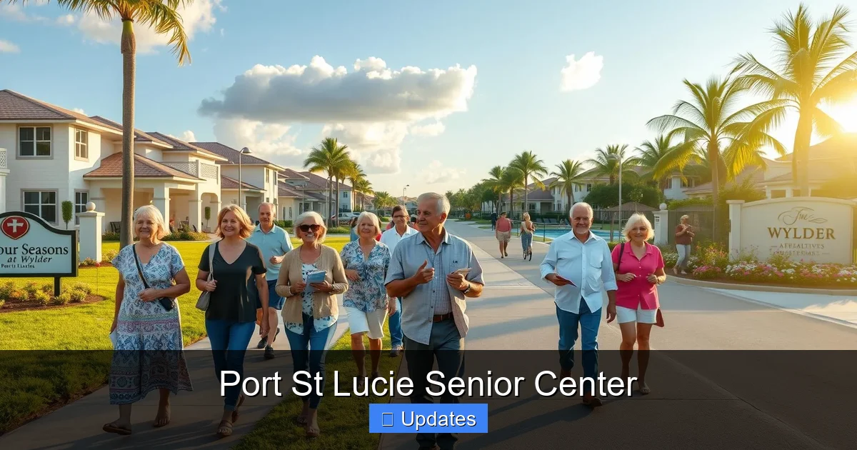 Port St Lucie Senior Center